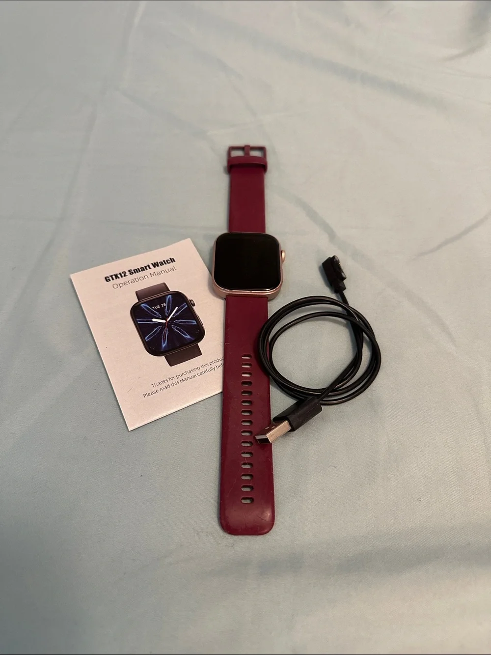 Smart Watch - purple strap